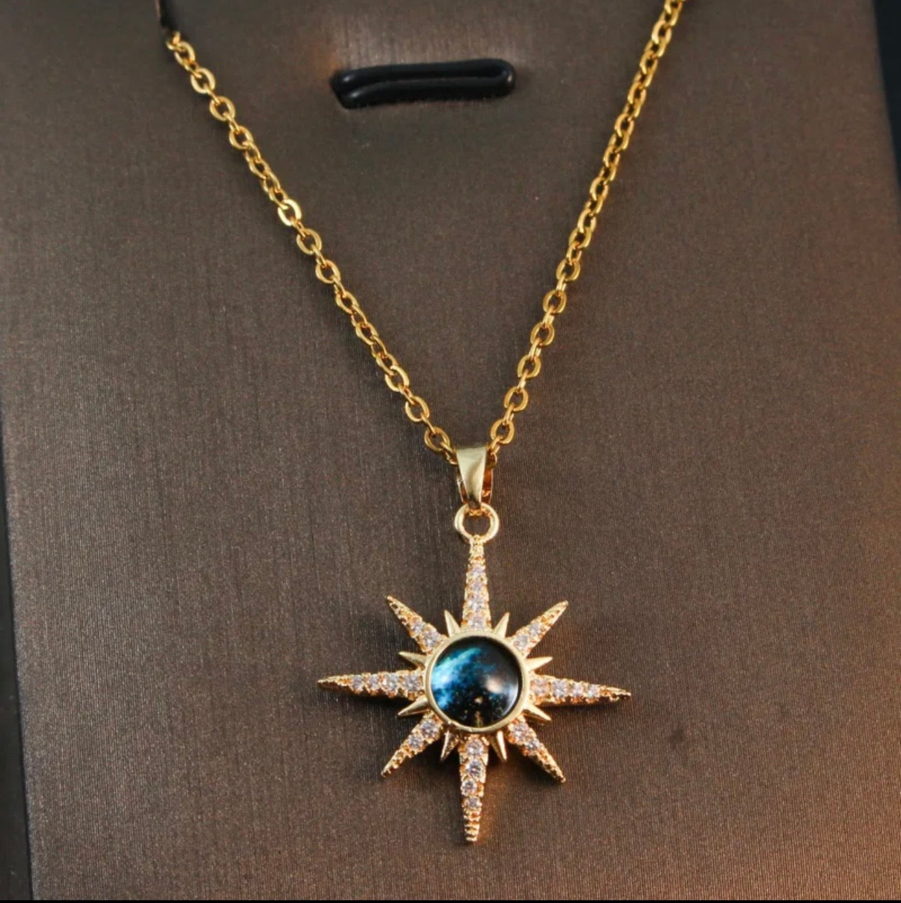 Starburst Pendant Necklace