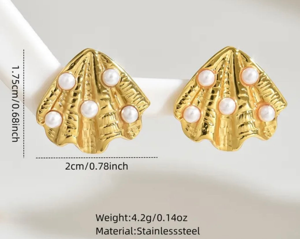 Pearl Shell Earrings